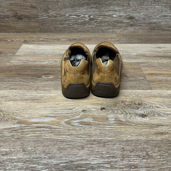 Timberland Smart Comfort System Tan Leather Slip On Women’s Size 7.5 - Picture 3 of 6